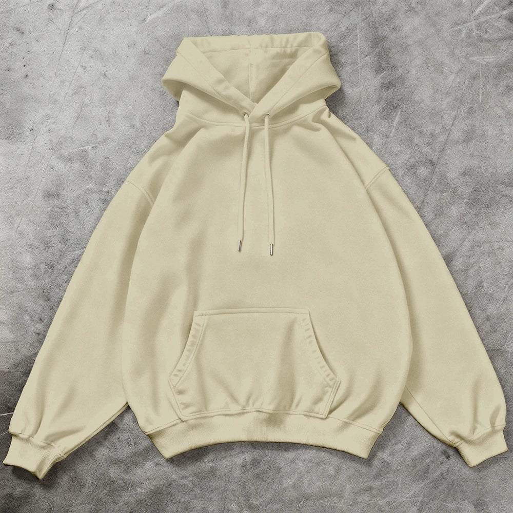 Wholesale Plain Design logo 2025 Men Cotton Plain Hoodies Men's Hoodies Sweatshirts