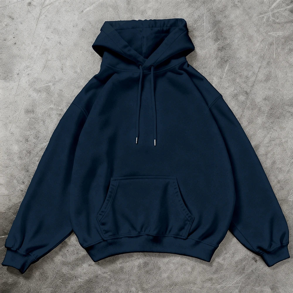 Wholesale Plain Design logo 2025 Men Cotton Plain Hoodies Men's Hoodies Sweatshirts
